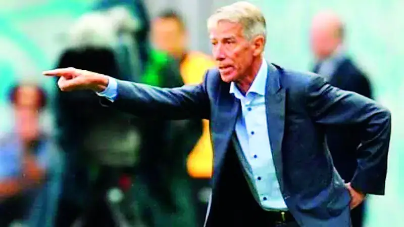 Arie Haan, sélectionneur des Lions indomptables de 2006 à sa démission unilatérale en février 2007.