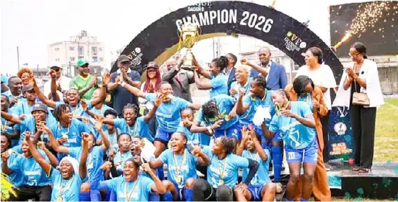 FC Ebolowa décroche le titre de la saison 6 de la Guinness Super League.