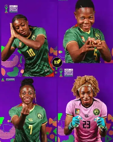 Les Lionnes indomptables, seules leaders du groupe D avec 6 points.