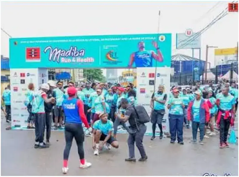 La 2e édition de Madiba Run 4Health, à Douala.