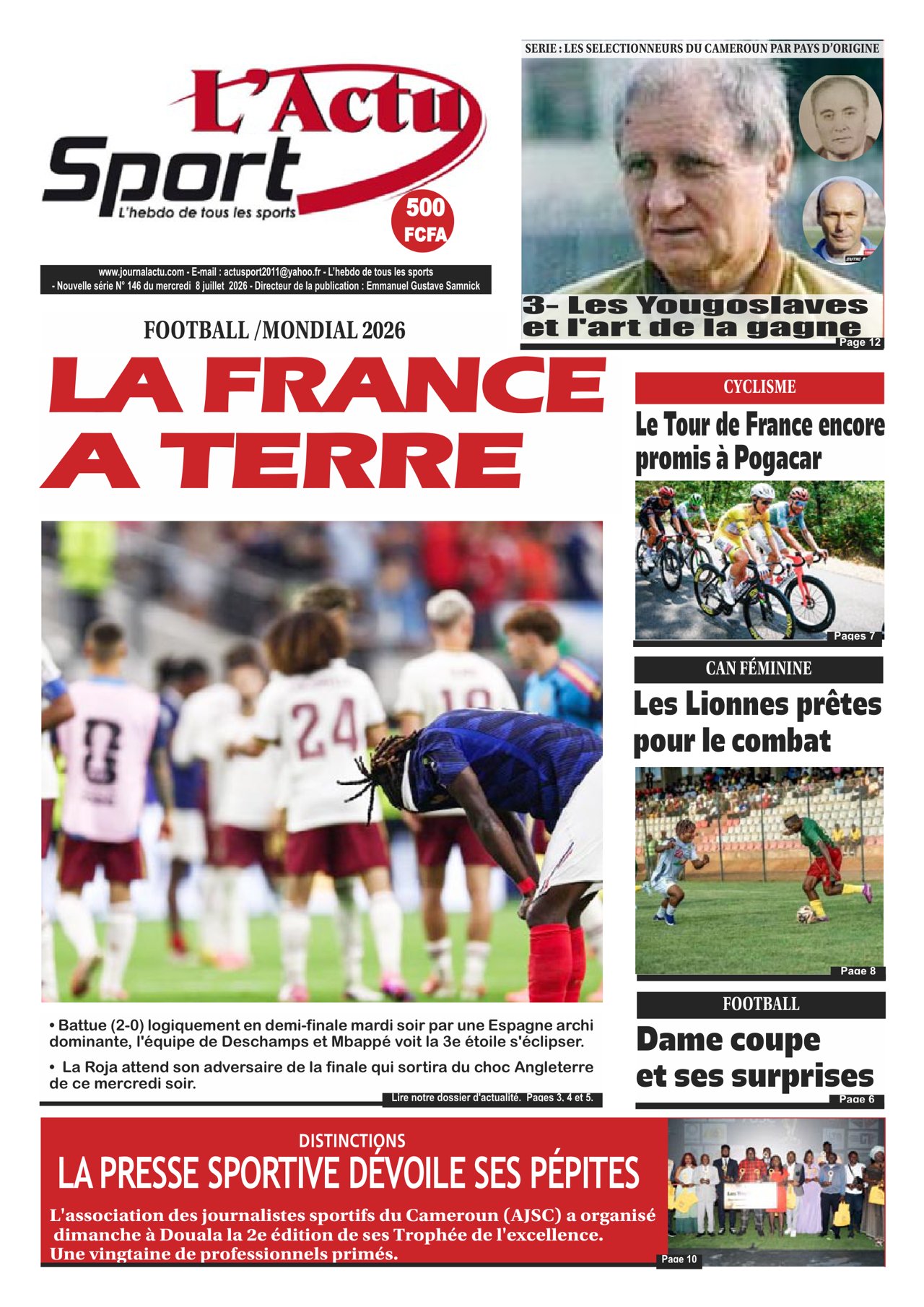 Une du N° 148