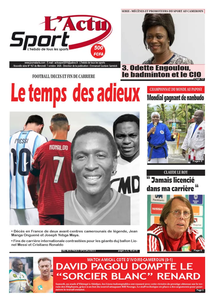 Une du n° 157